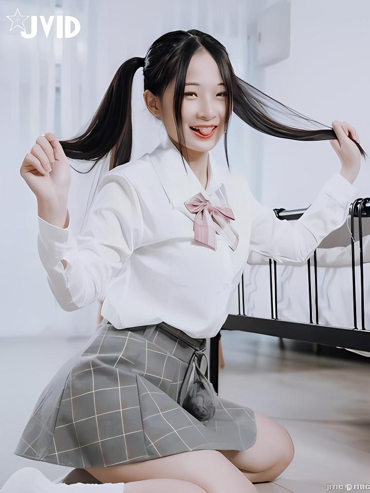 JVID – Juice Jiemi (婕咪) – Double ponytail uniform girl