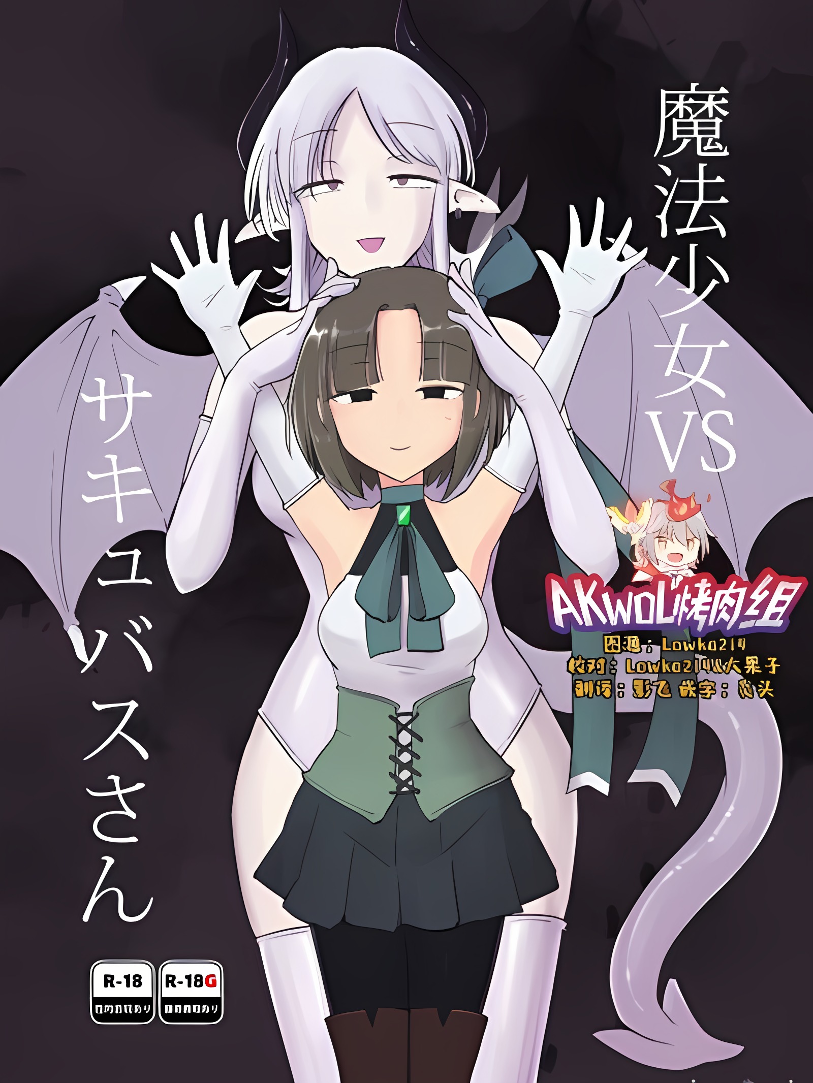 魔法少女VS魅魔小姐